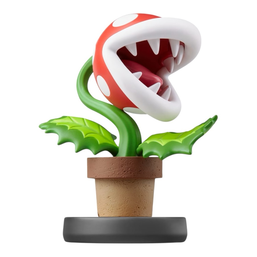 PIRANHA PLANT AMIIBO (SUPER SMASH BROS.) PRE-OWNED, PLS READ!